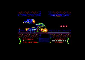 Robozone (UK) (1991) (Trainer) screen shot game playing
